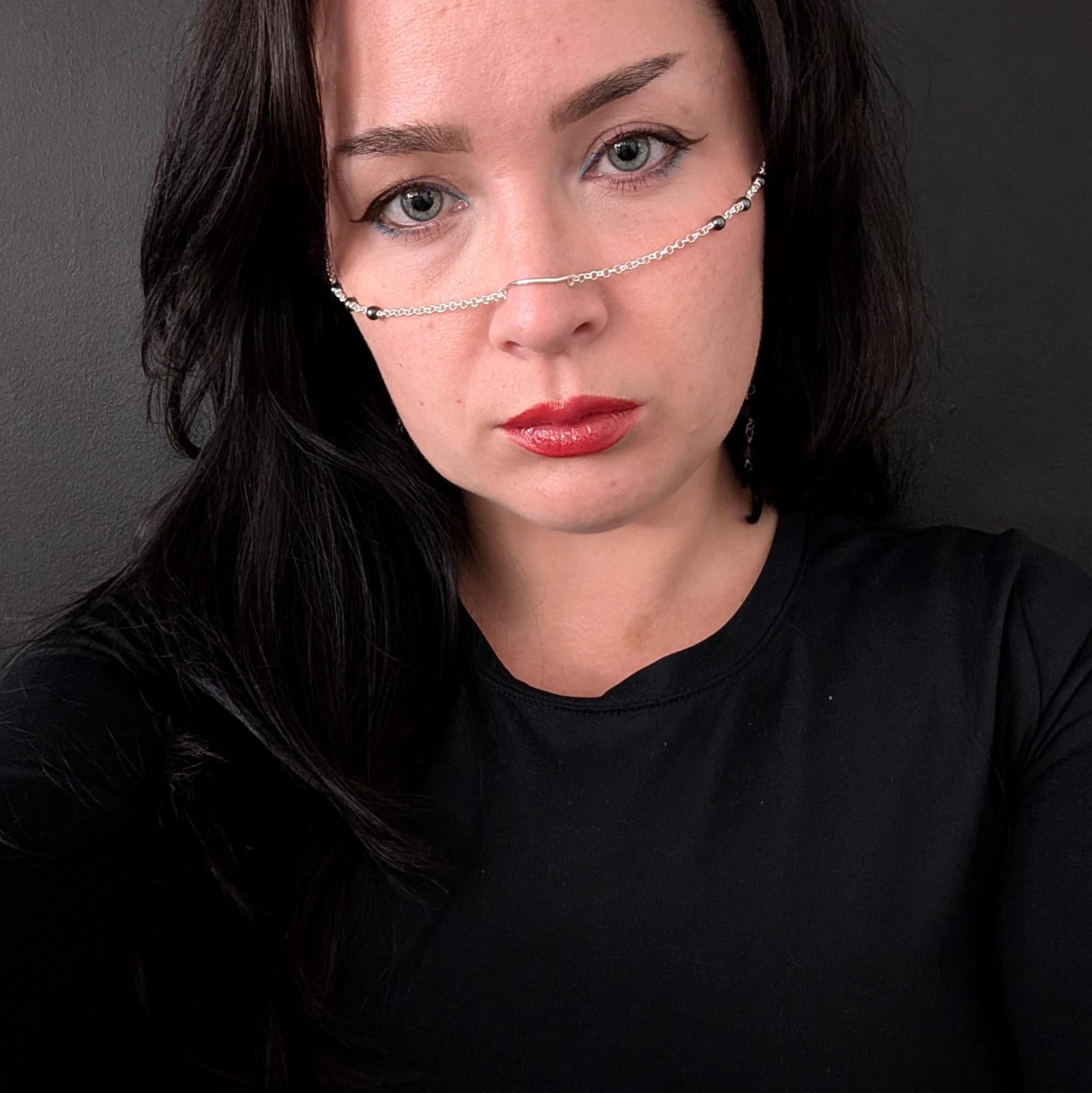 Hekate inspired face chain