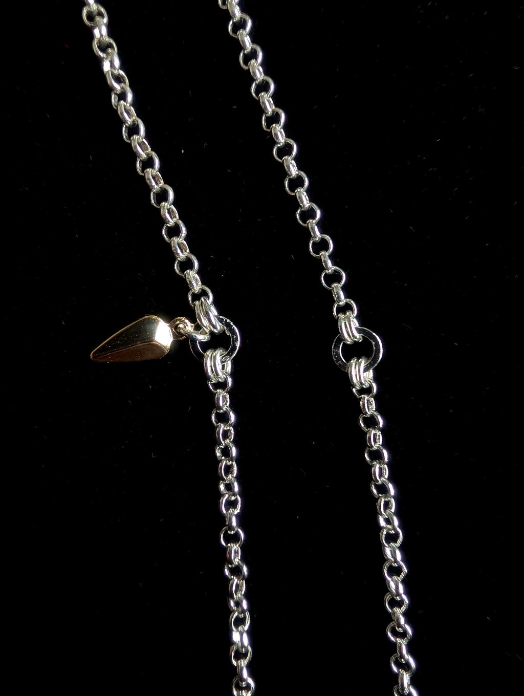 Celestial tiger eye face chain