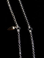 Celestial tiger eye face chain