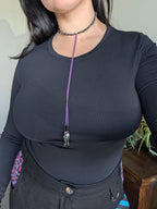 Dainty hematite choker necklace ***Sample piece design prototype***