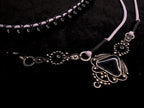 Black onyx choker necklace