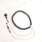 Black onyx choker necklace