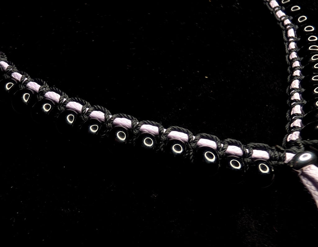 Black onyx choker necklace