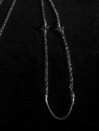 Protective clear quartz face chain
