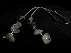 Protective clear quartz face chain