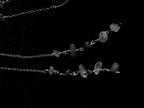 Protective clear quartz face chain