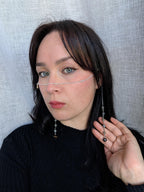 Asymmetrical celestial face chain