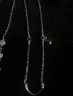 Asymmetrical celestial face chain