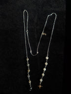 Asymmetrical celestial face chain