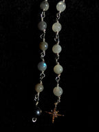 Asymmetrical celestial face chain
