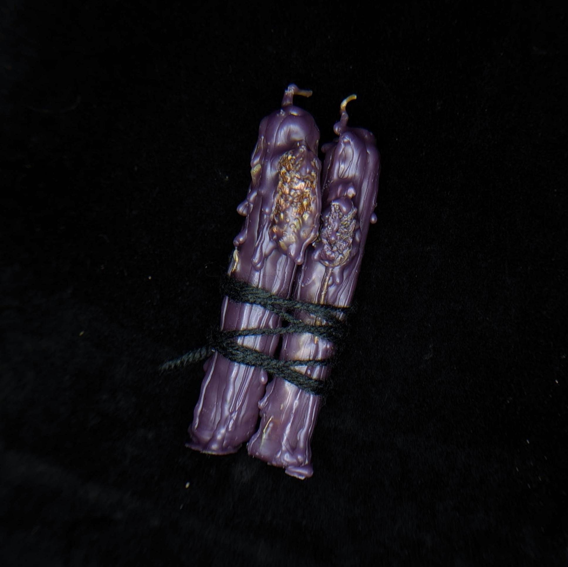 Intuition and clarity ritual beeswax candles