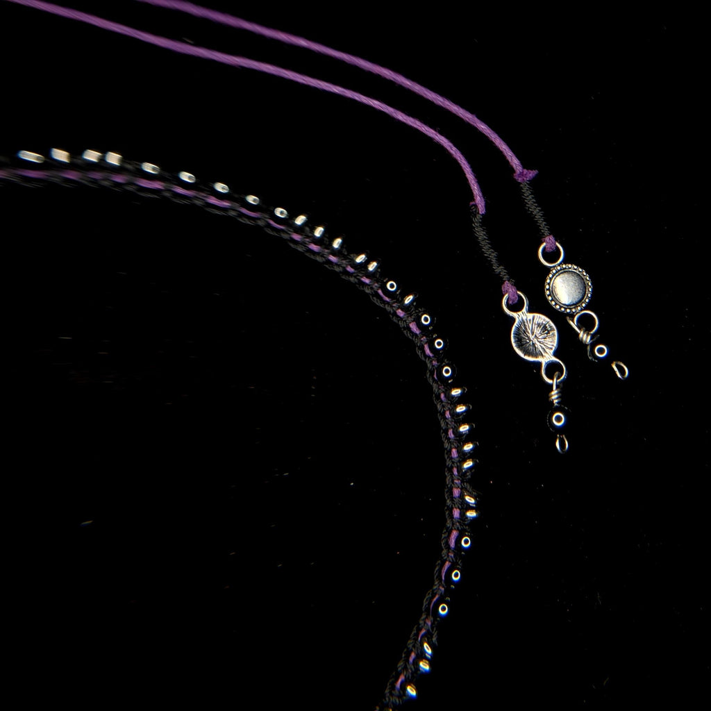 Dainty hematite choker necklace ***Sample piece design prototype***