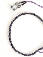 Dainty hematite choker necklace ***Sample piece design prototype***