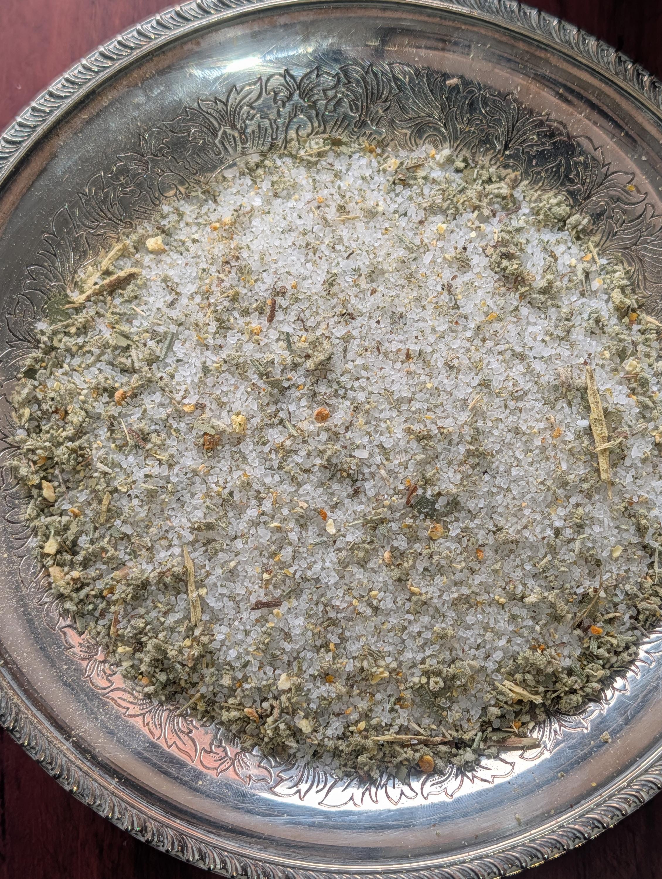 Cleanse sweeping salt
