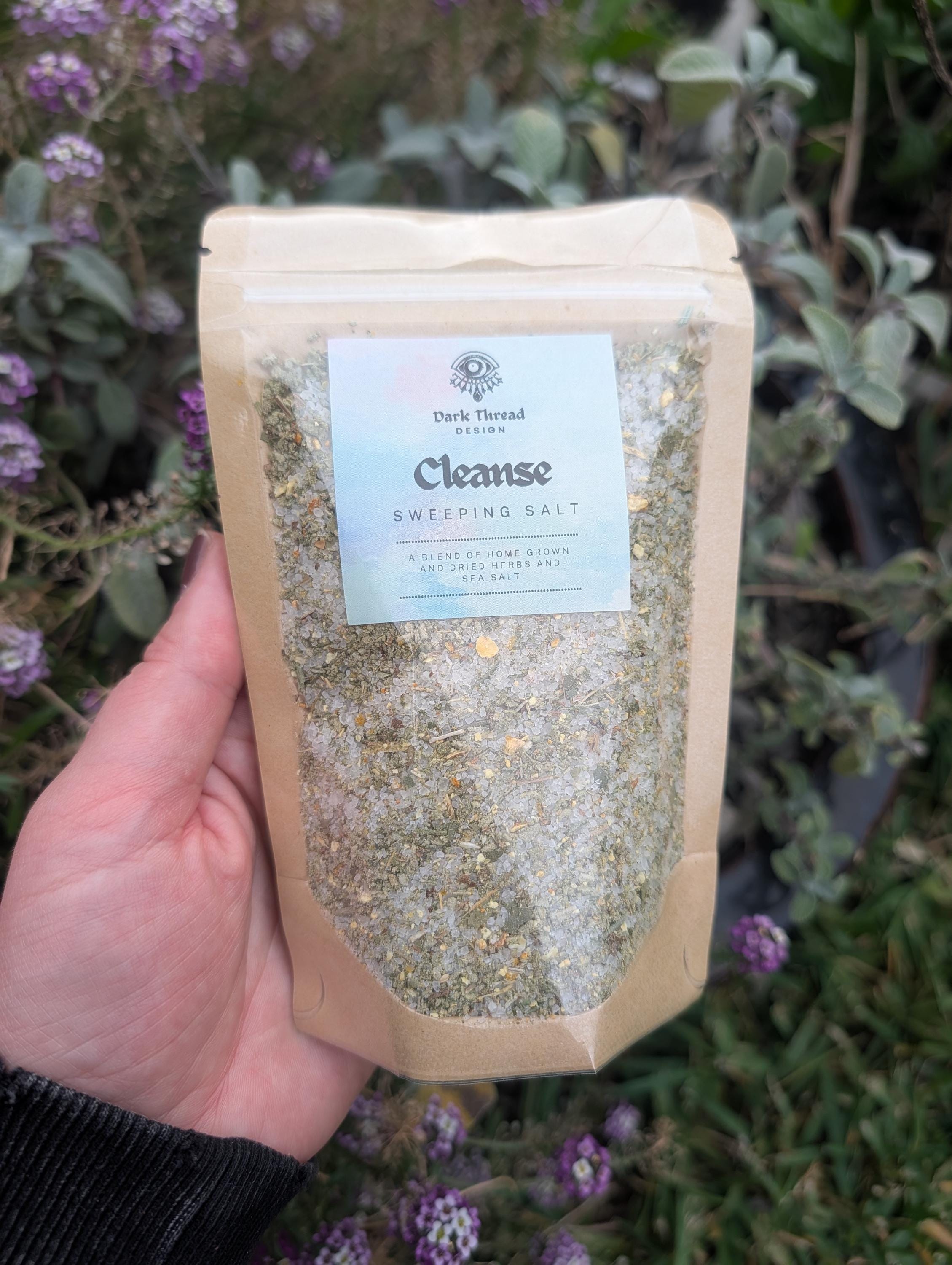 Cleanse sweeping salt