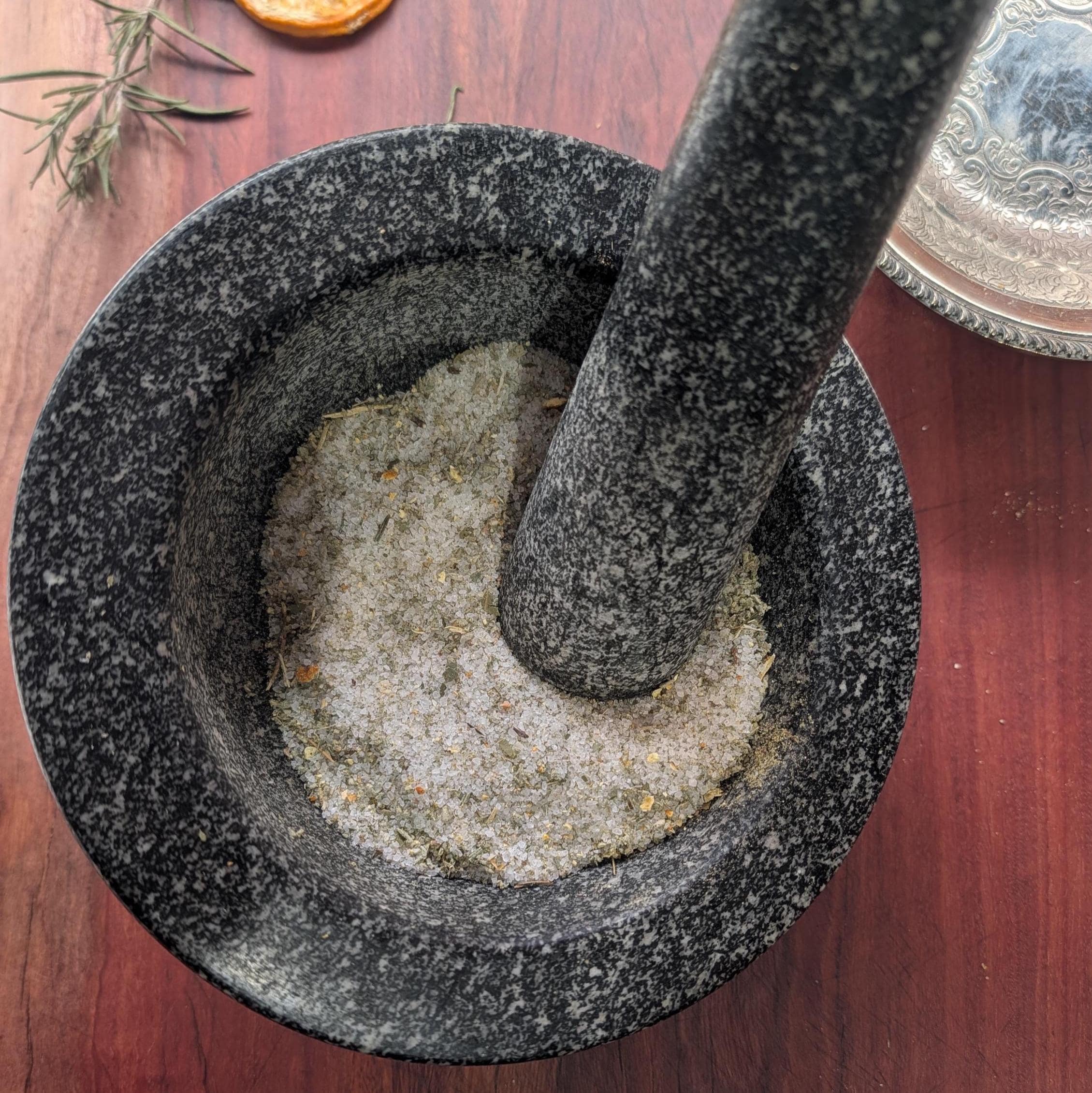 Cleanse sweeping salt