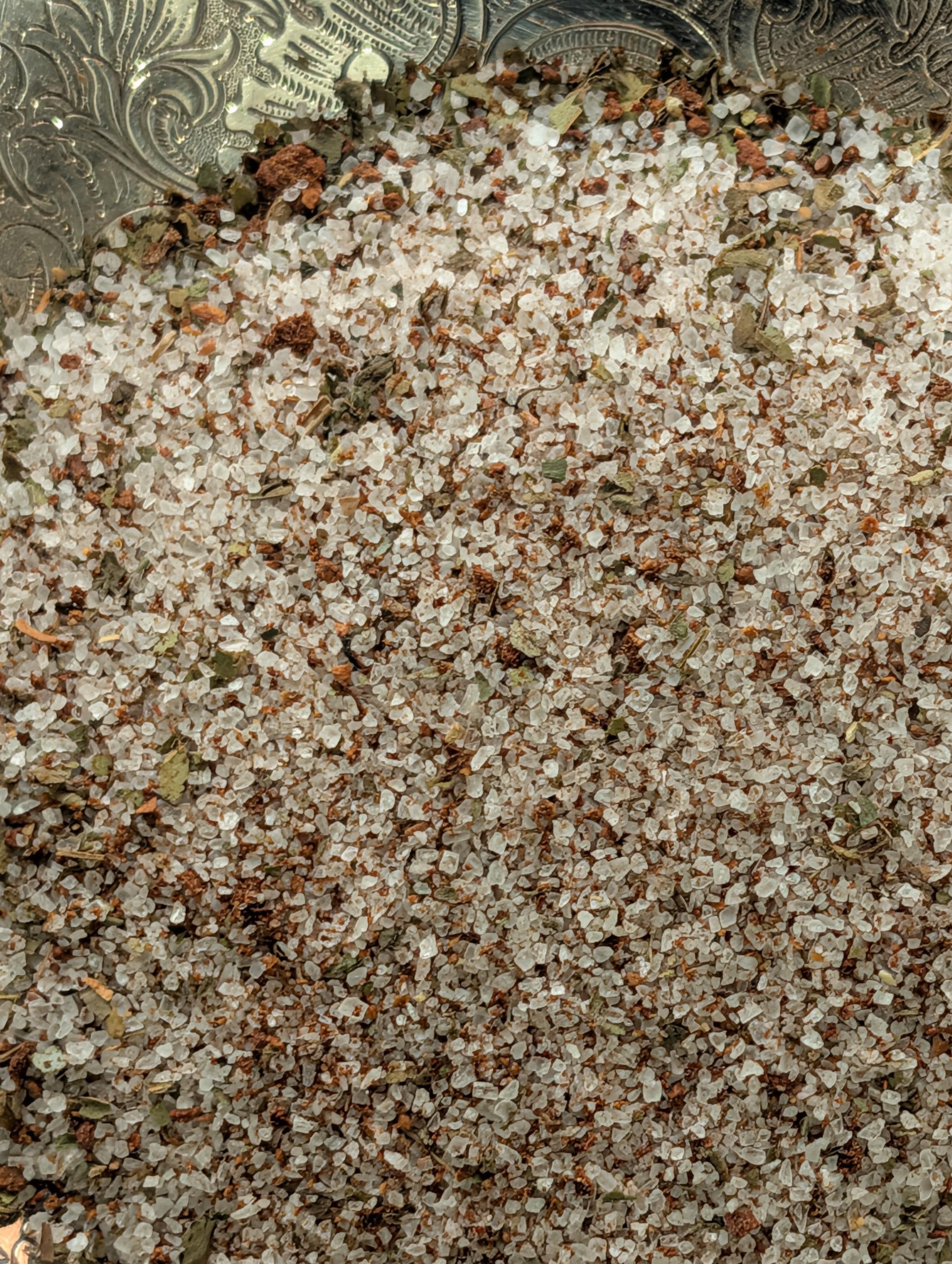Abundance and prosperity sweeping salt