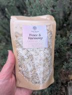 Peace and harmony sweeping salt