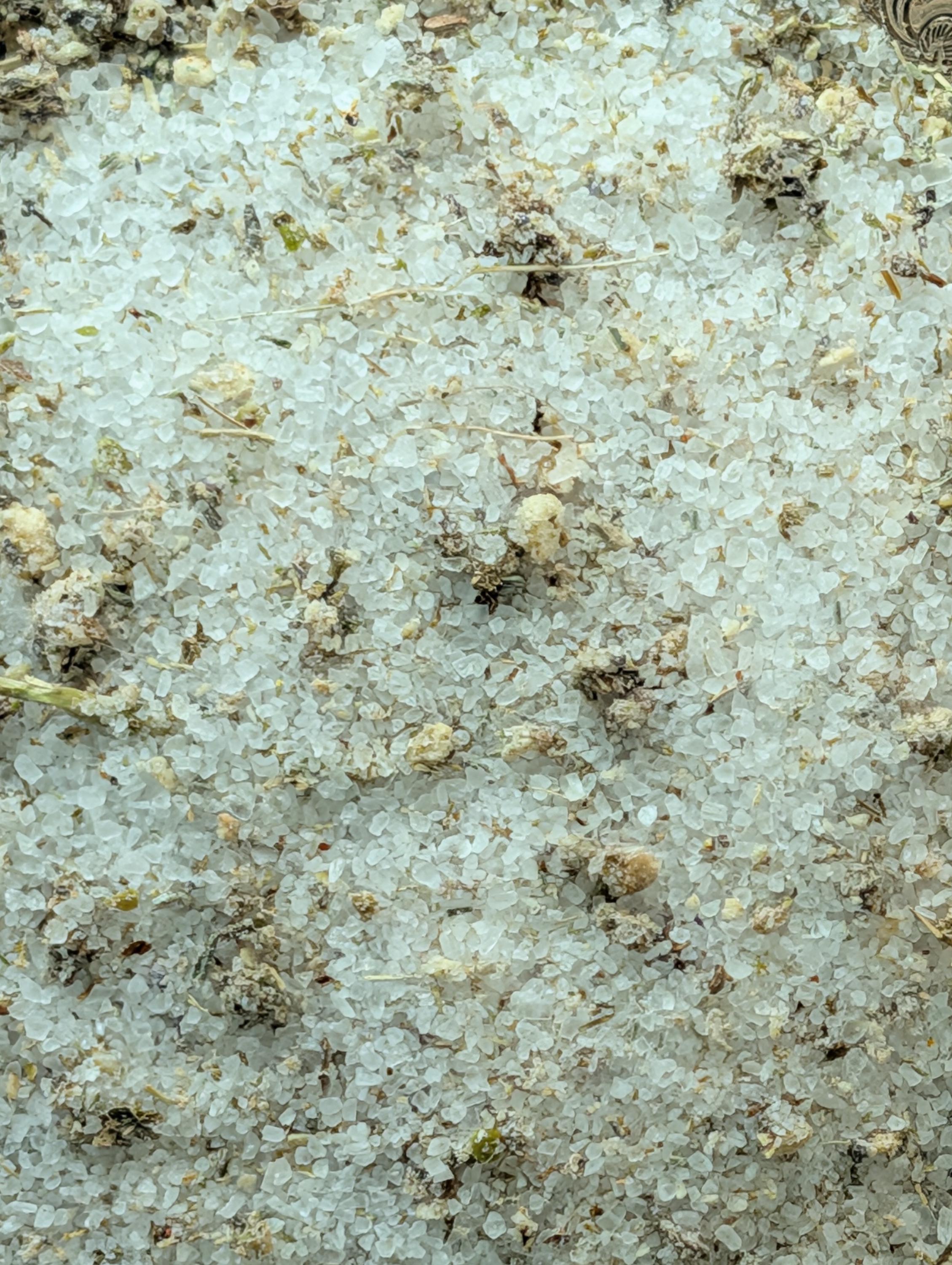 Peace and harmony sweeping salt