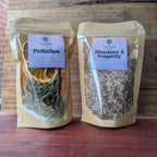 Custom home ritual duo bundle | Pick 1 simmer pot mix and 1 sweeping salt