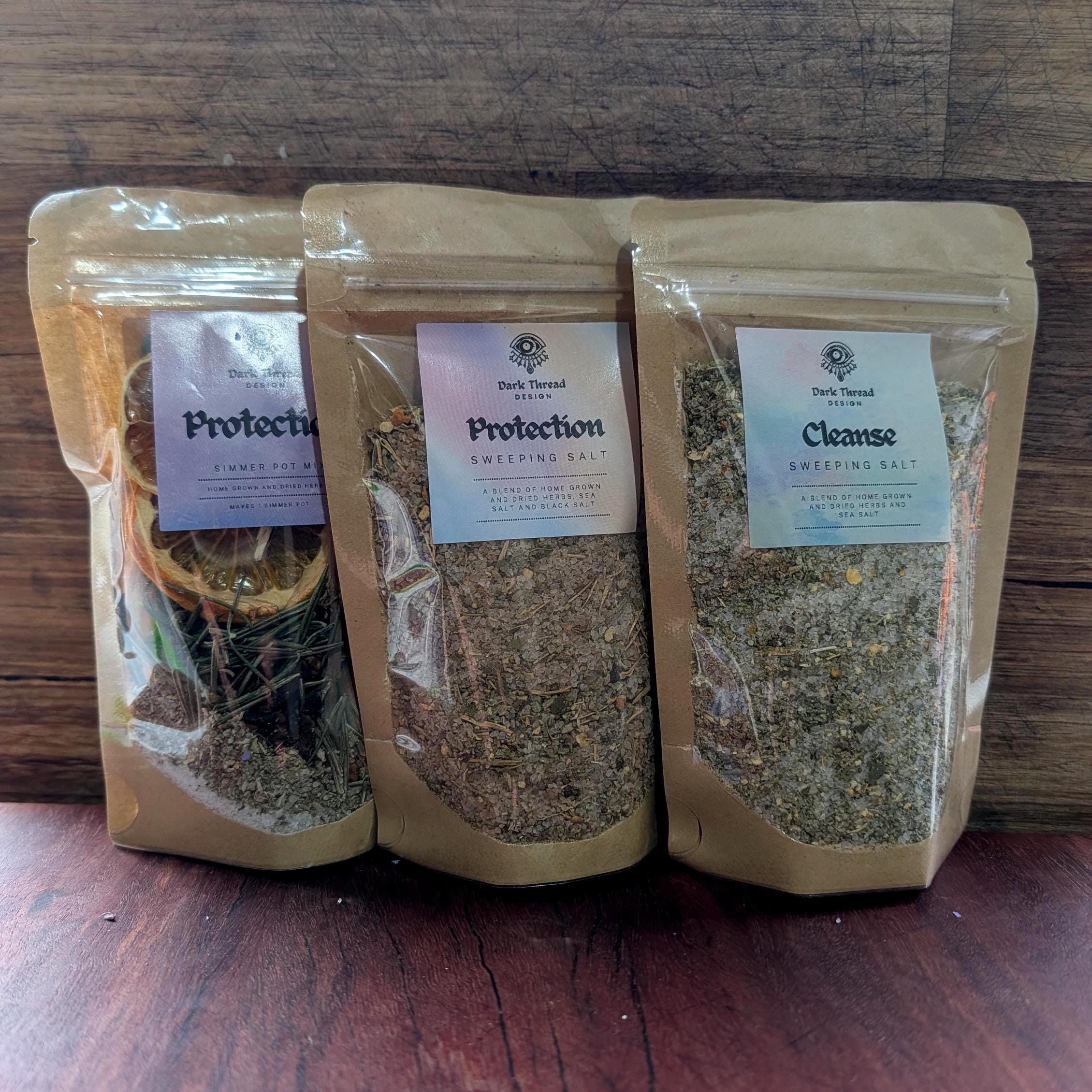 Simmer pot and sweeping salt bundle pack