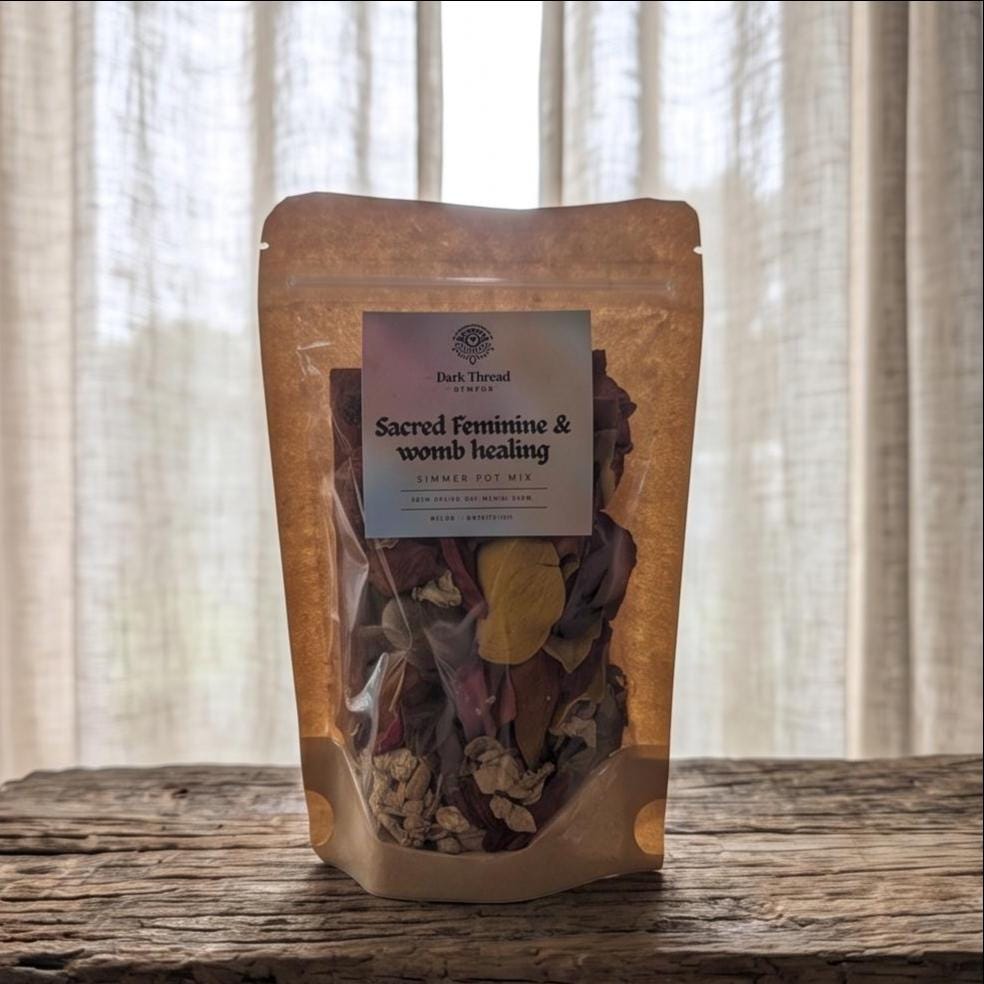Sacred feminine and womb healing simmer pot