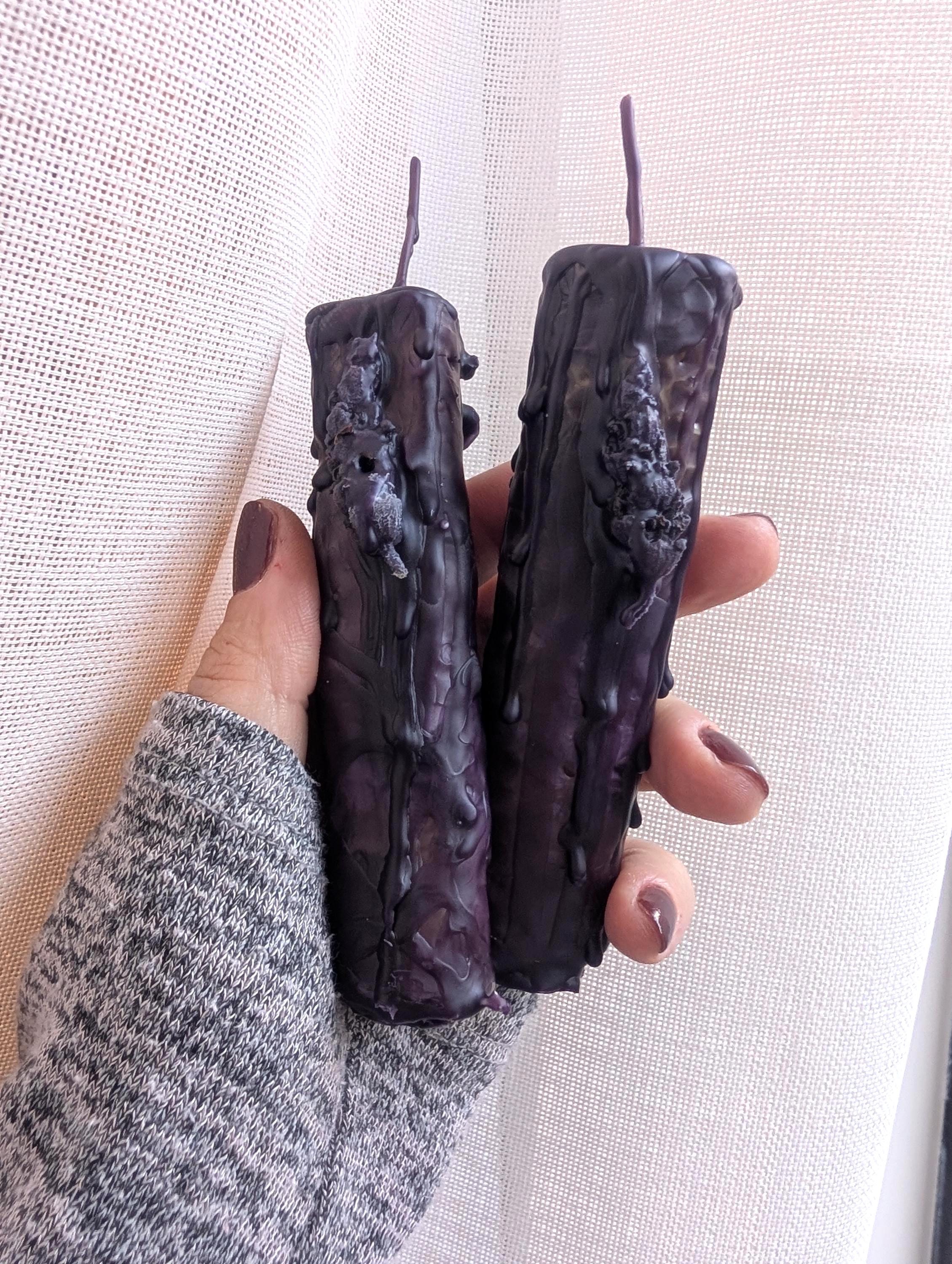 Intuition and clarity ritual beeswax candles