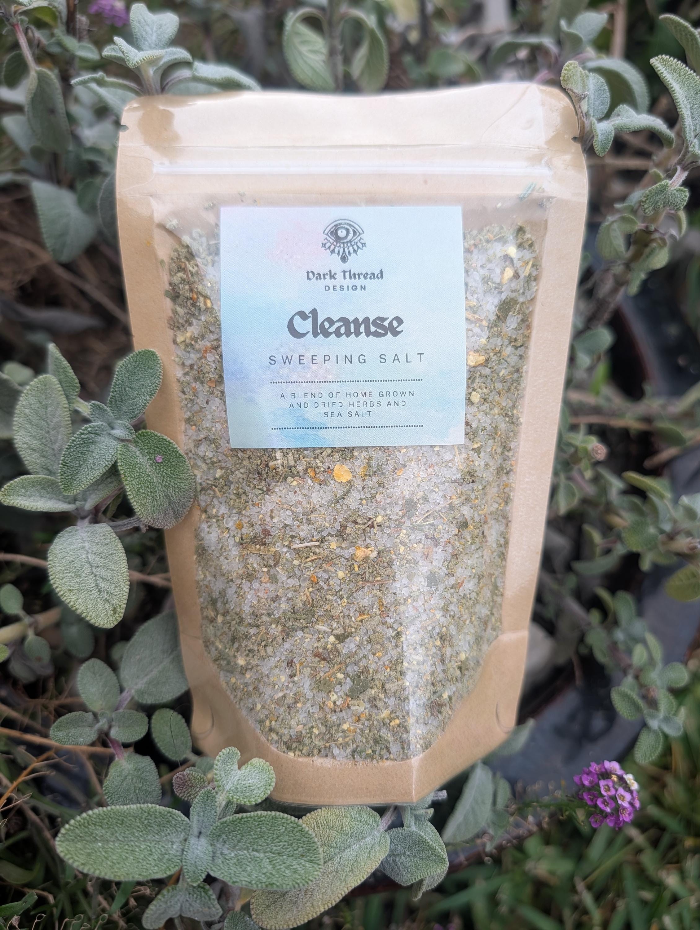 Cleanse sweeping salt