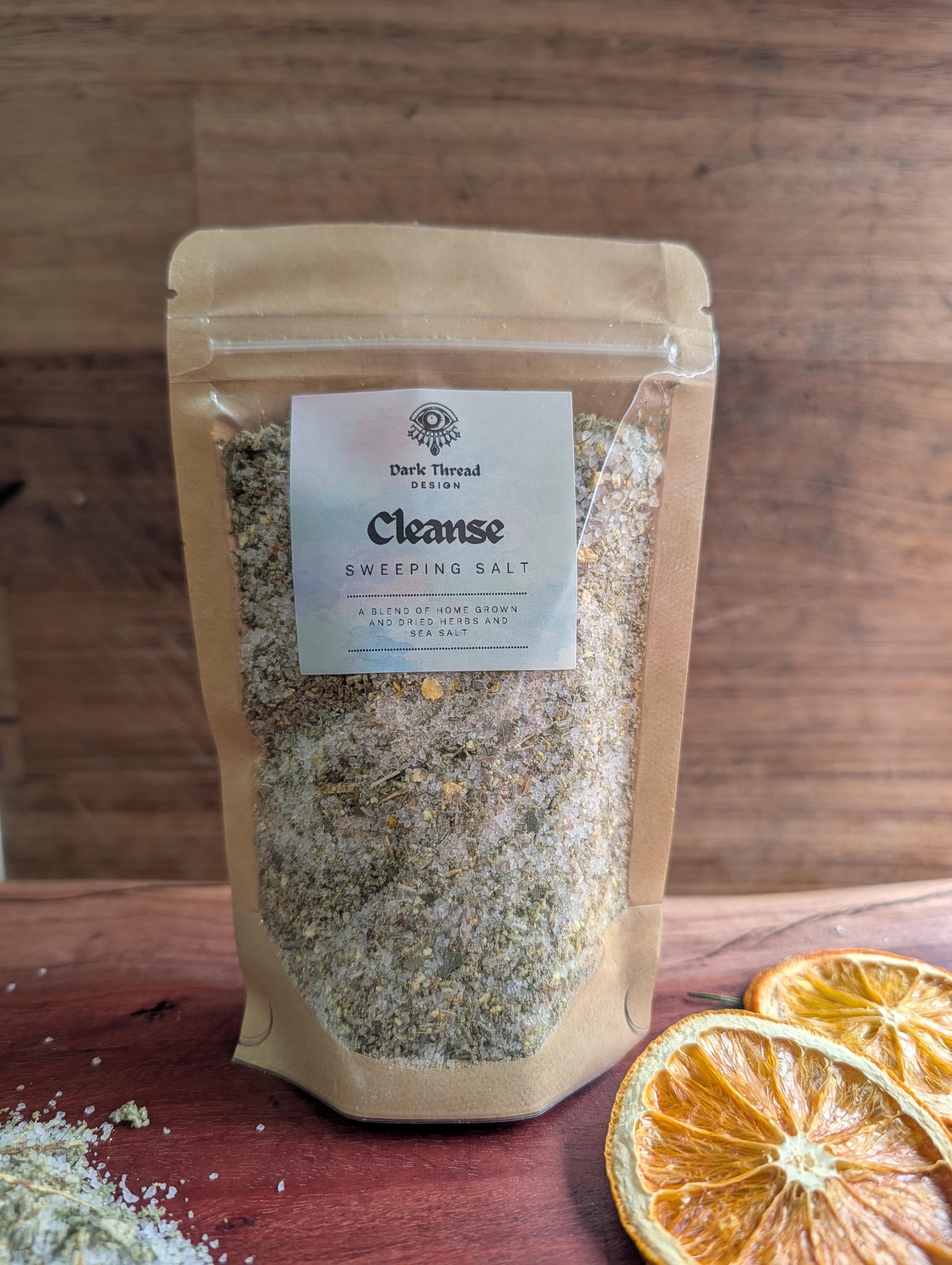 Cleanse sweeping salt