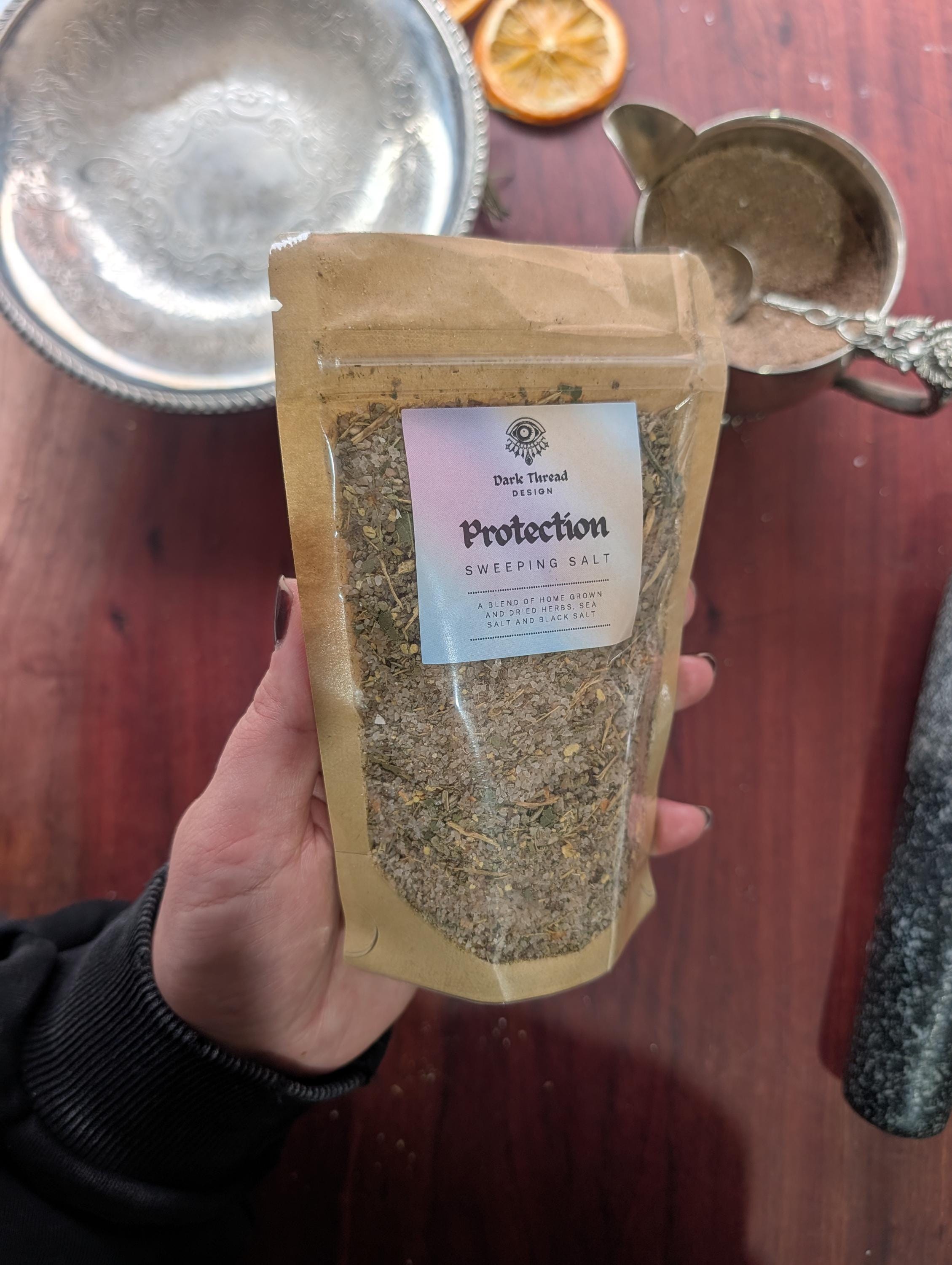 Protection sweeping salt