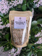 Abundance and prosperity sweeping salt