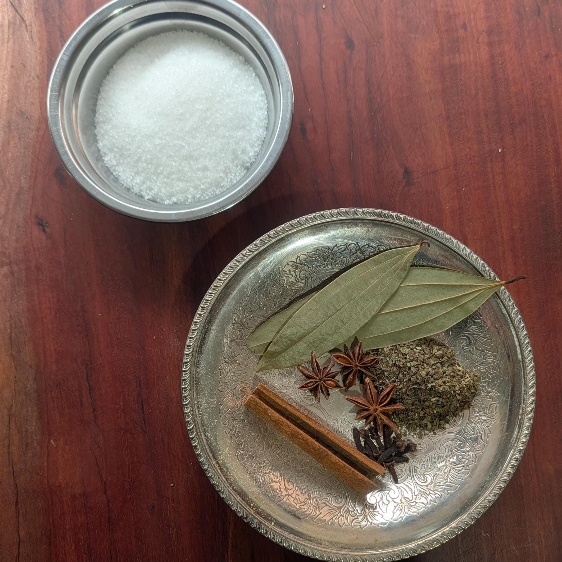 Abundance and prosperity sweeping salt