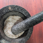 Peace and harmony sweeping salt