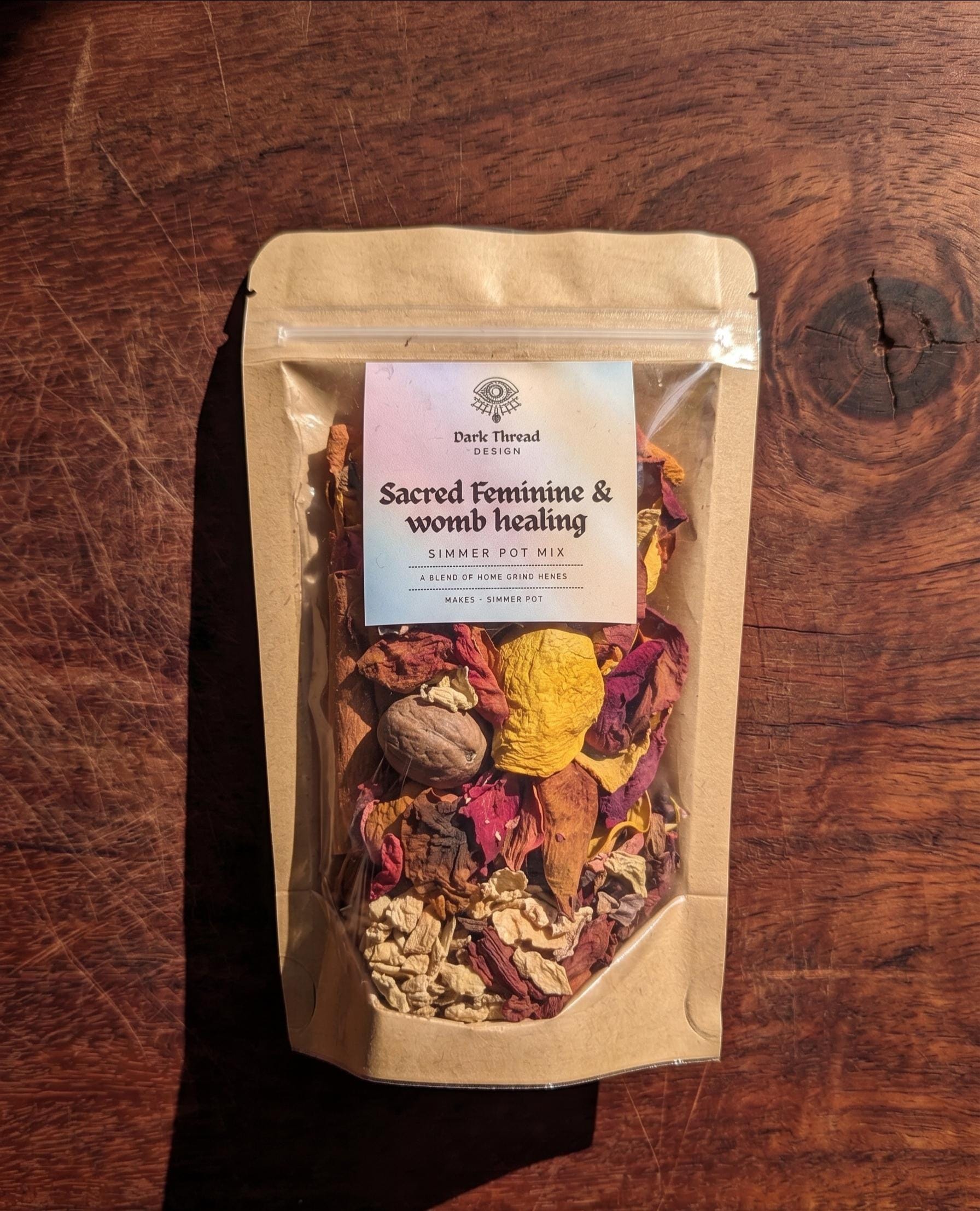 Sacred feminine and womb healing simmer pot