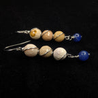 Wire wrapped crystal drop earrings - Choose your pair | Large