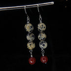 Custom Wire Wrapped Crystal Earrings - single or pair | Large
