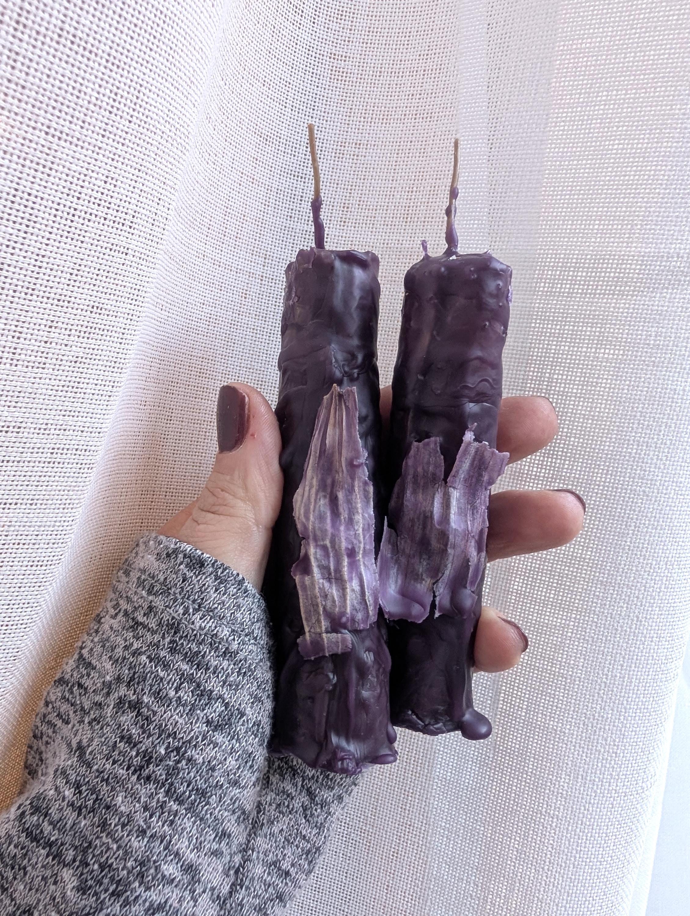 Hekate ritual beeswax taper candles