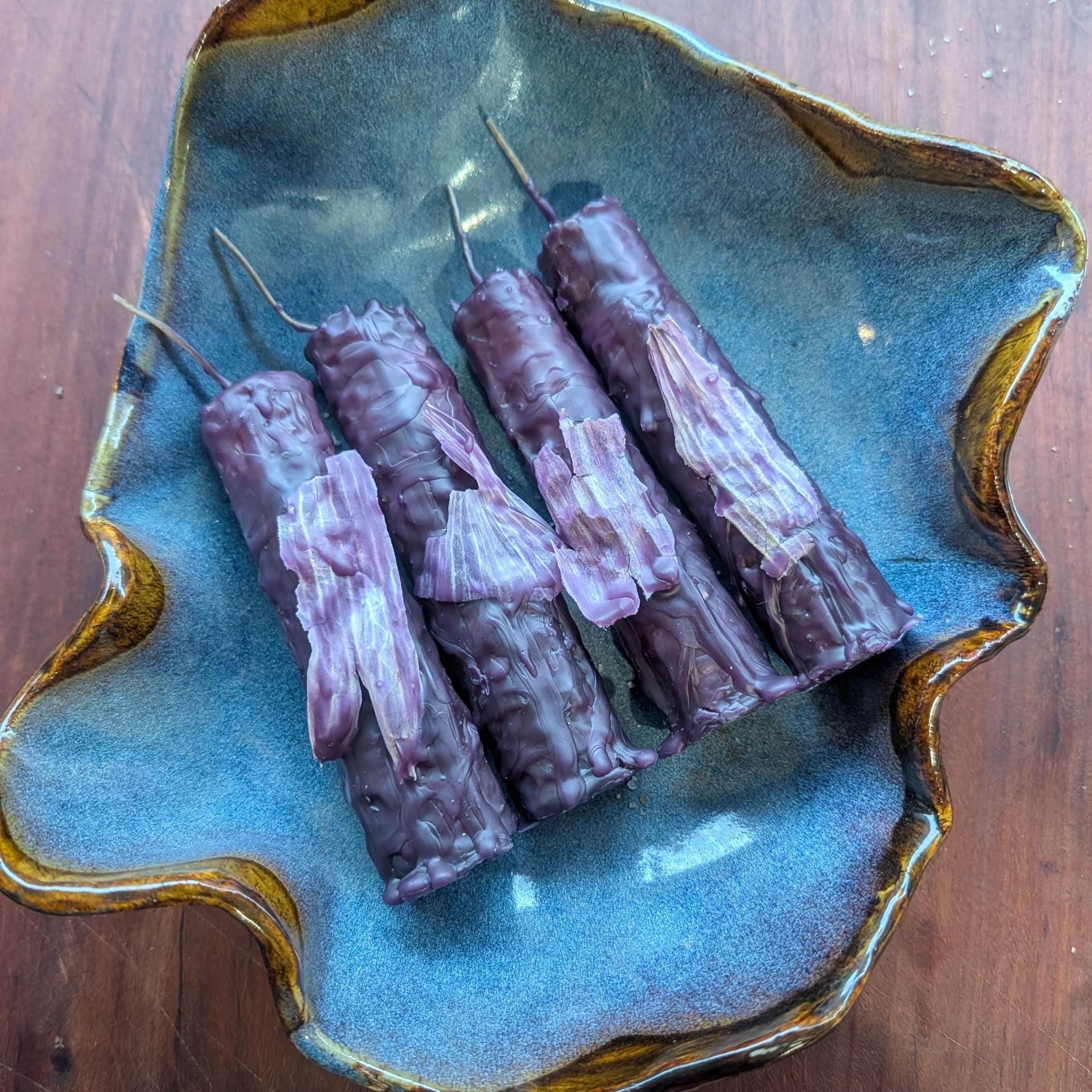 Hekate ritual beeswax taper candles