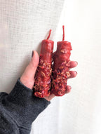 Self love and healing ritual beeswax candles