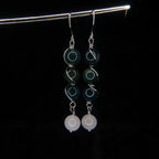 Custom Wire Wrapped Crystal Earrings - single or pair | Large