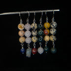 Custom Wire Wrapped Crystal Earrings - single or pair | Large