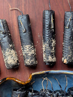 Protection ritual beeswax candles