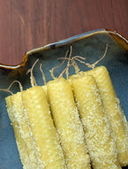 Cleansing and renewal ritual beeswax candles