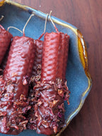Self love and healing ritual beeswax candles