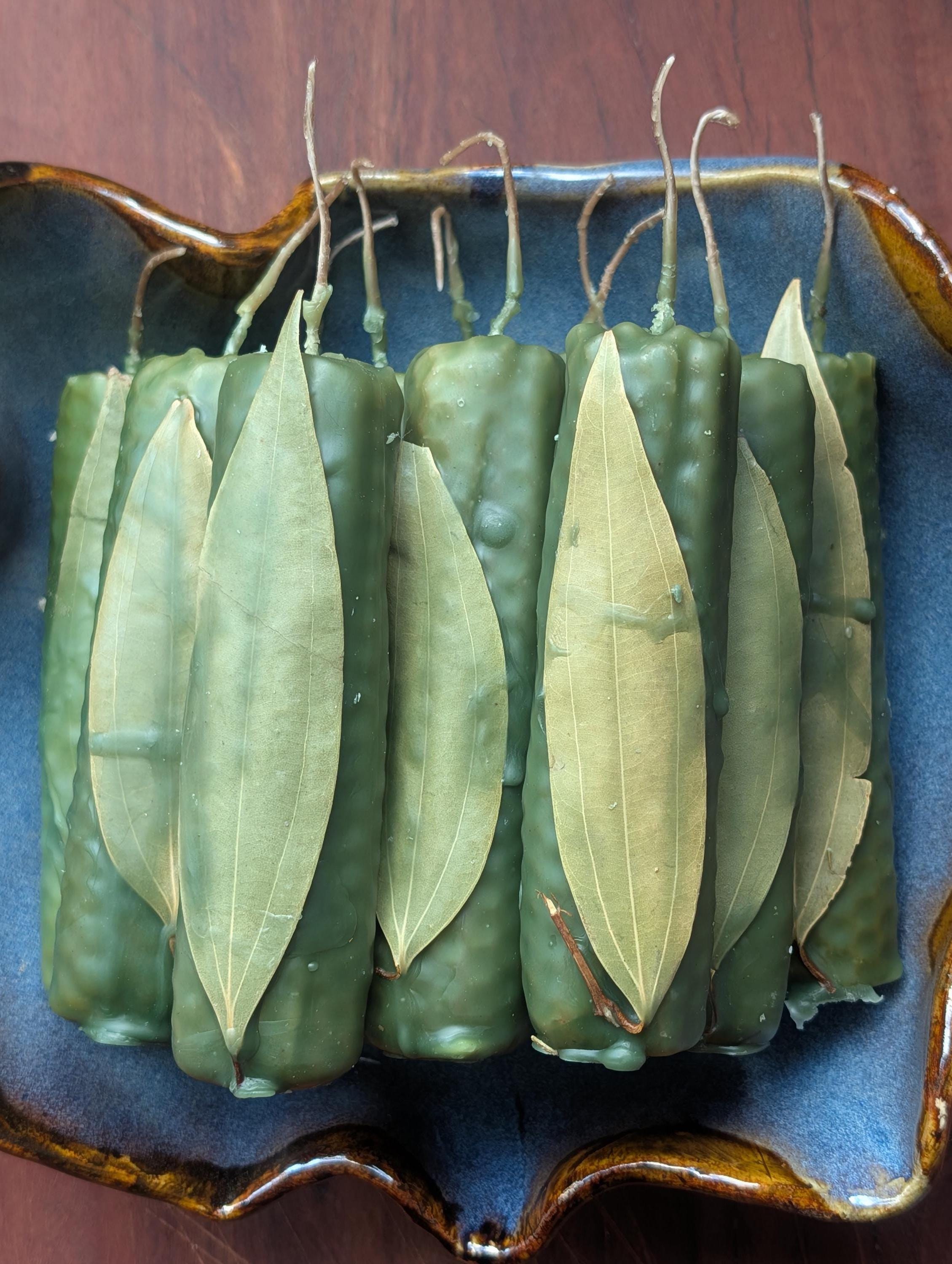 Fortune and prosperity ritual beeswax candles