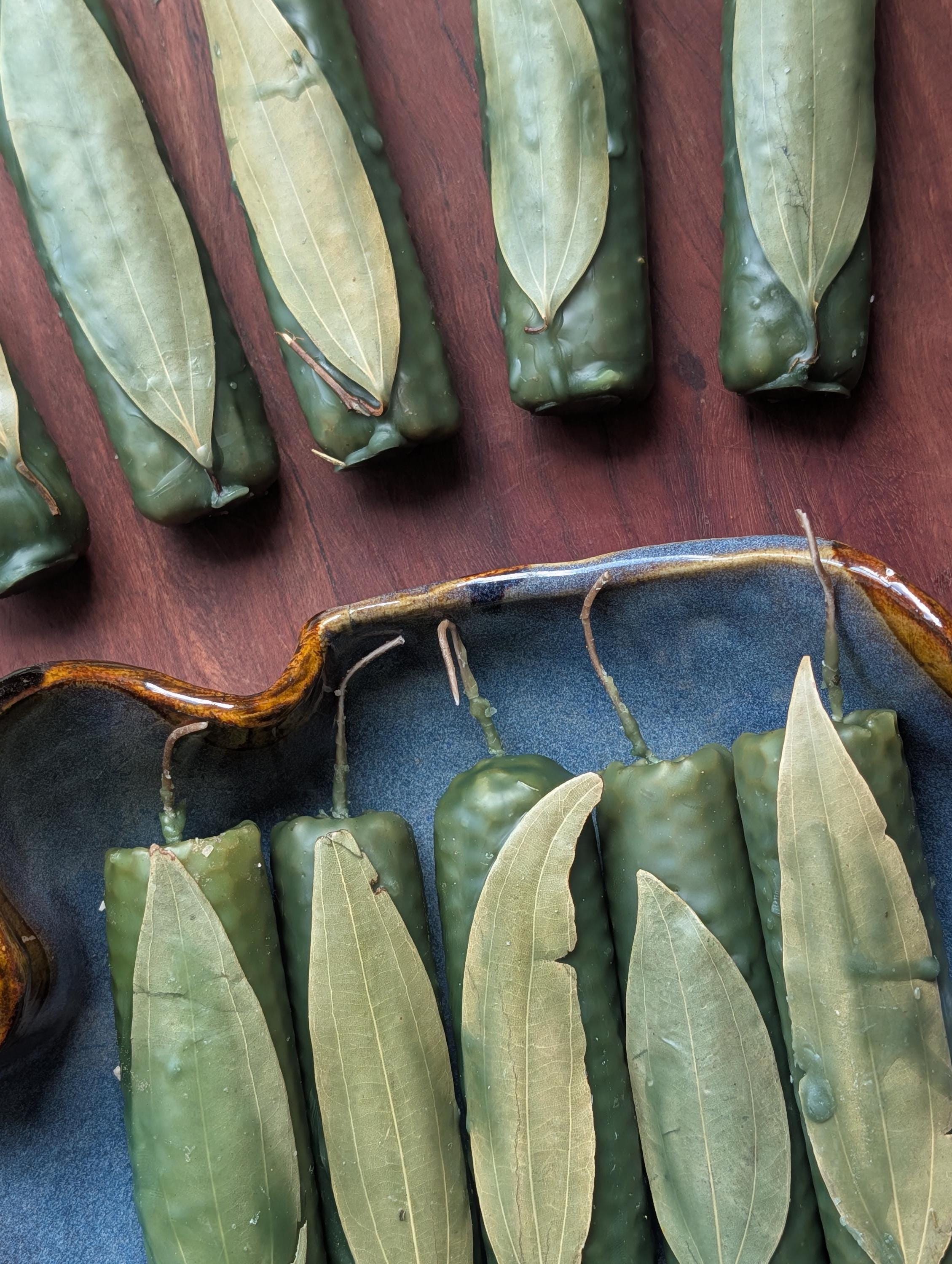 Fortune and prosperity ritual beeswax candles