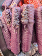 Intuition and clarity ritual beeswax candles