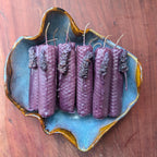 Intuition and clarity ritual beeswax candles