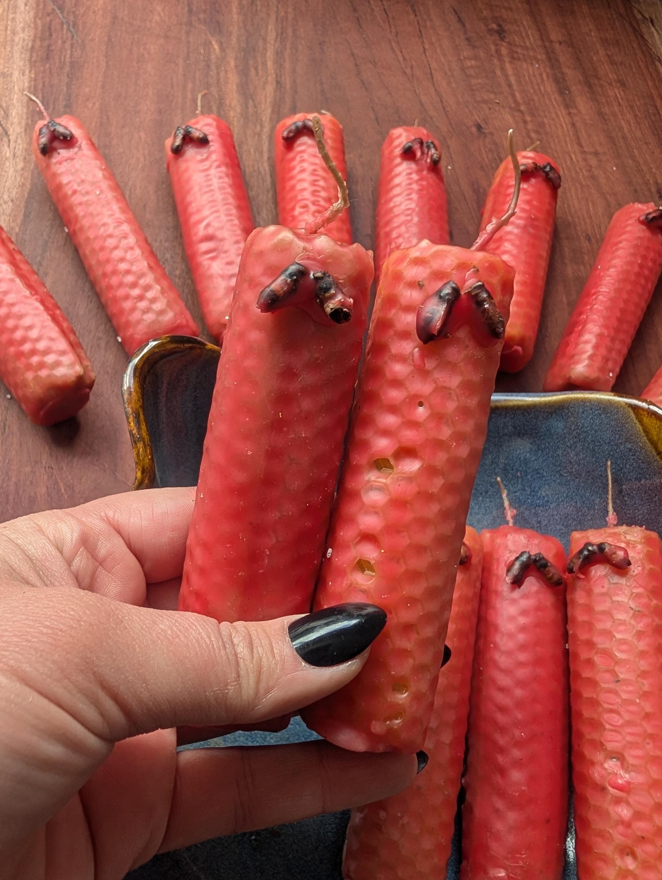 Soulmate connection and heart opening ritual beeswax candles