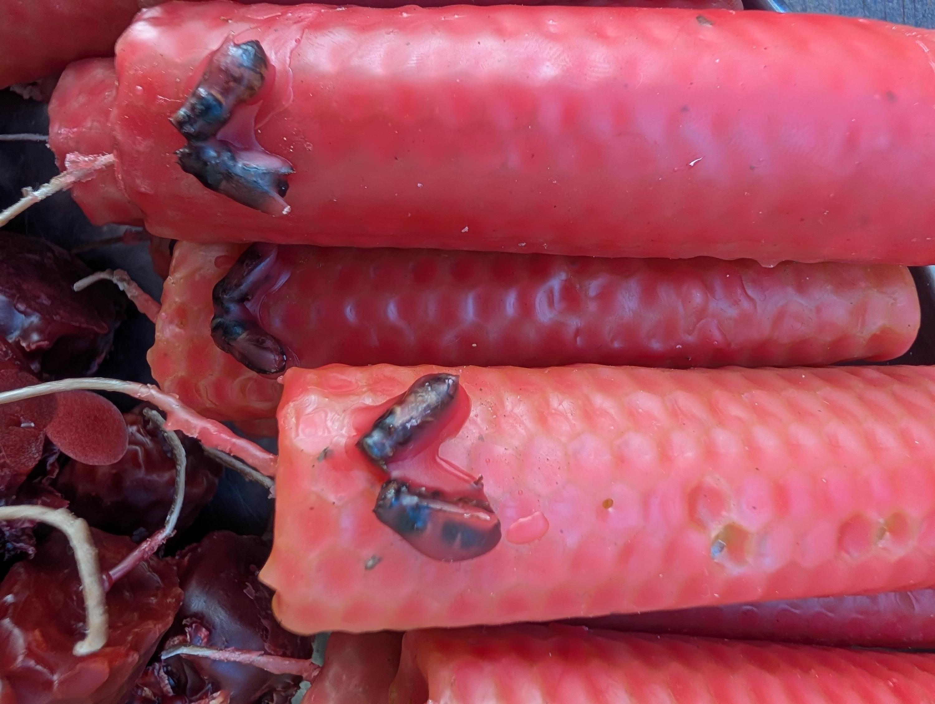 Soulmate connection and heart opening ritual beeswax candles